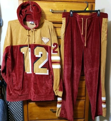 Delf Sportswear Cloth Hoodie Track Sweat Suit Set All Star Hip Hop - Image 1 of 4