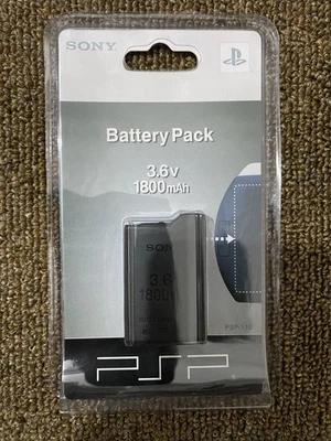 Sony PSP-110 Battery Pack 3.6V 1800mAh New Sealed!  PSP 110 1000 1001 - image 1 of 4