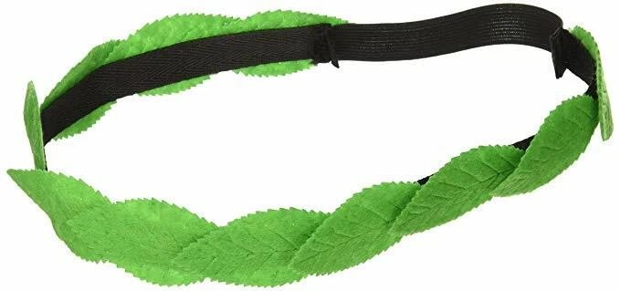 Roman Laurel Wreath Headband Unisex Green Leaf Elasticized Costume Headband  - Image 1 of 1