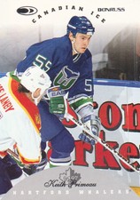 1996-97 Donruss Canadian Ice Hockey #27 Keith Primeau Hartford Whalers