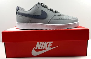 Nike Court Vision Lo NN Para Hombres Talla 8.5 Gris Lobo Carbono Claro Informal FQ7669 001 - Imagen 1 de 9