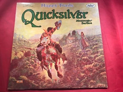 H1-19 QUICK SILVER MESSANGER SERVICE Happy Trails - ST-120 - RECORD - ROCK - Image 1 of 4