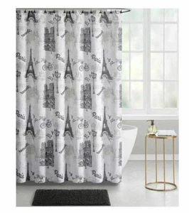 Seventh Studio Paris 14-Piece Shower Curtain Bath Set - Picture 1 of 4