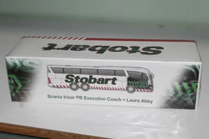 ATLAS EDICIONES 1:76 SCANIA IRIZAR PB COACH - EDDIE STOBART 4649114 SIN USAR, EN CAJA - Imagen 1 de 2