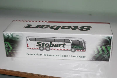 ATLAS EDITIONS 1:76 SCANIA IRIZAR PB COACH - EDDIE STOBART 4649114 MIB - Image 1 of 2