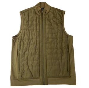 Chaqueta Banana Republic Chaleco Puffer Verde Cremallera Acolchada Para Hombre XL - Imagen 1 de 10