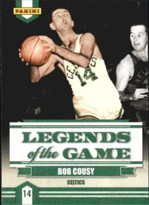 2009-10 PANINI LEGENDS OF THE GAME #9 BOB COUSY - Picture 1 of 2