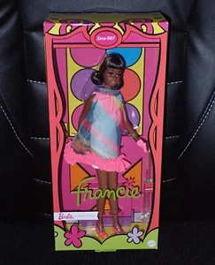 Barbie Signature 2022 Black Francie 1967 Reproduction Gold Label ~ New In Box - Picture 1 of 11