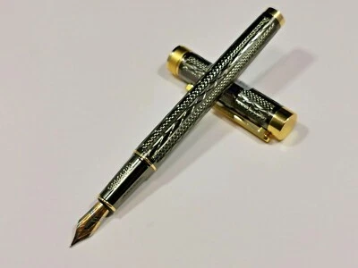 Füllfederhalter Paili 120  Hochwertig Edelstahl Füller Metall  Geschenk Edel - Bild 1 von 4