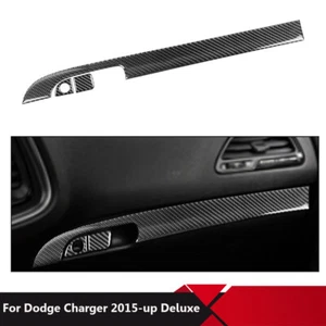Glove Storage Handle Strip Panel Trim Stickers Cover For Dodge Charger 2015-2022 - Picture 1 of 11
