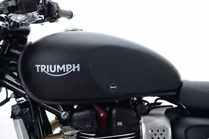 R&G Tank Traction Grips For Triumph Street Twin & Street Cup | 2 Piece Kit - Picture 1 of 5