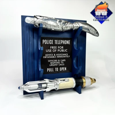 Doctor who 13th/14th era Sonic screwdriver display stand (3d printed) - Image 1 of 4