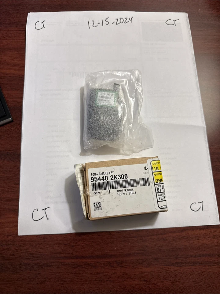 KIA OEM 11-13 Soul Llavero de entrada sin llave Transmisor remoto 954402K300 Foto 1 de 2