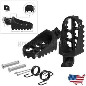 Motorcycle Foot Pegs Footrest Rests Pedal For Yamaha YZ85 YZ125 YZ250F YZ450F US