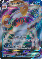 Kingler VMAX - 029/172 Ultra Rare Brilliant Stars Pokemon Card