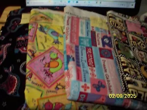 COTTON QUILTING ASSORTED FABRIC - V.I.P. - U-PICK 1 - Picture 1 of 17