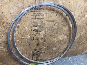 Vintage pair Mavic MA-2 36h 700c Road Bike Rim Silver Polished like Open Pro VGC - Picture 1 of 3