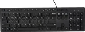 Dell KB216-BK-US Wired Keyboard - Black - Picture 1 of 8