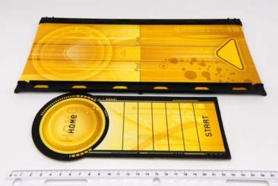 2008 Sorry Sliders Board Game Replacement Yellow Score Track Board Parts Only - Image 1 of 2