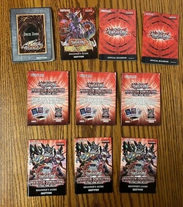 Yu-Gi-Oh! Lot of 10 - Official Rulebook/Beginner's Guide/Deck Zone Booklets - Picture 1 of 14