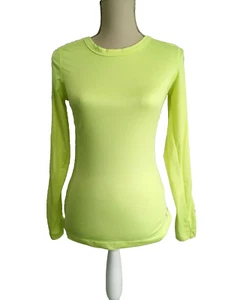 NEW Danskin Now Activewear Size XS Dri-More Long Sleeve Sports Running Bright - Picture 1 of 8