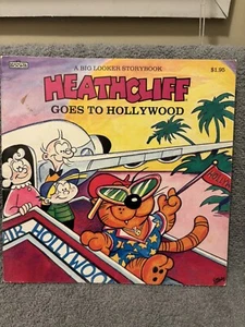 Vintage Heathcliff Goes To Hollywood Childrens Book - Picture 1 of 3