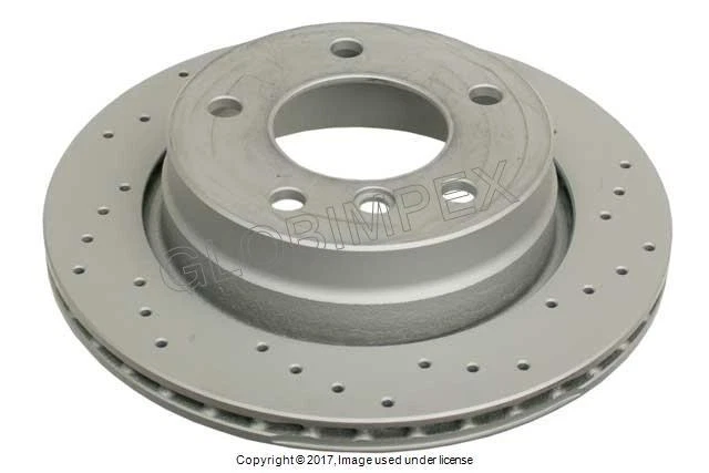 Disco de freno trasero izquierdo o derecho bmw (1996-2000) ventilado (276 x 19 mm) Zimmermann  Foto 1 de 1