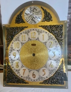 Vintage Ridgeway Grandfather Clock Dial Face - parts - Picture 1 of 2
