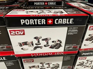 PORTER CABLE PCCK6116 20V Drill/Driver Lithium Ion 6-Tool Combo w/ 8 Accesso Kit - Picture 1 of 12