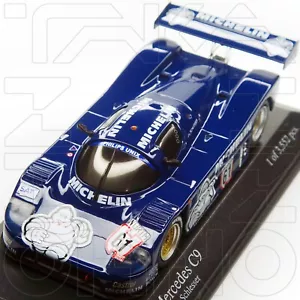 SAUBER MERCEDES C9 #61 SCHLESSER SUPERCUP 1987 MINICHAMPS PMA 1:43 432871061 NIB - Picture 1 of 16