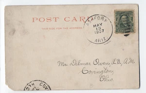 1907 Ashfork AZ Postkarte "mexikanische Öfen" Detroit Fotostempel [y9678] - Bild 1 von 3
