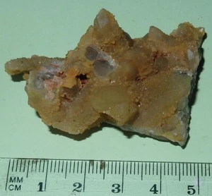 Golden Limonite Spirit Quartz south African Crystal specimen - 45x30mm #spi3 - Picture 1 of 3