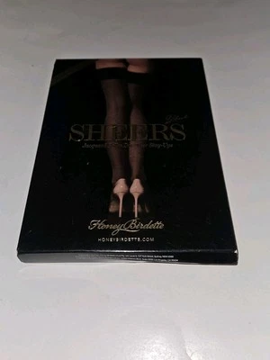 Honey Birdette Jacquard Polka Dot Sheers Stay Ups size Small new - Image 1 of 2