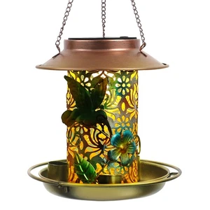 Outdoor Light Bird Feeder For Outside Metal Feeding - Zdjęcie 1 z 11