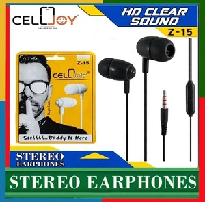 Wired Earphones 3.5mm In-Ear Headset With Mic For Mobile Phone PC - Picture 1 of 2