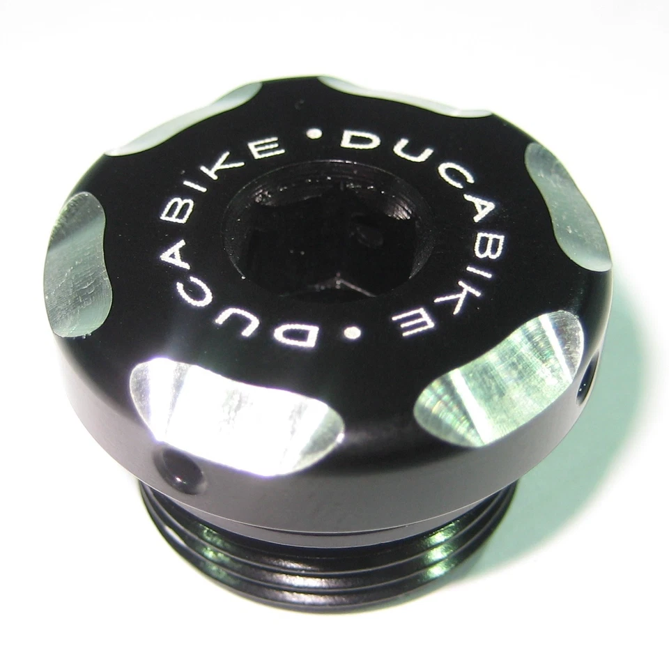 Tapa tapón aceite motor Ducabike Ducati - Sport Touring ST3/S - negro Foto 1 de 1
