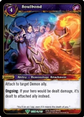 Soulbond - Reign of Fire - World of Warcraft TCG - Bild 1 von 4