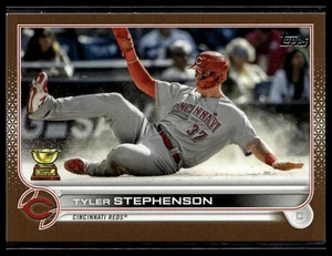 Tyler Stephenson 2022 Topps Gold #175 SN Cincinnati Reds - Imagen 1 de 2