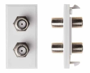 ANTIFERENCE - Modul Sambungan F ke F Putih (2x) - Picture 1 of 1