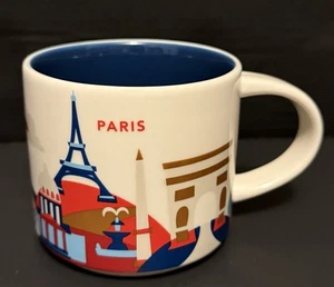 Starbucks Paris France Mug "You Are Here" Series Coffee Tea Cup 2023 Ceramic - Picture 1 of 6