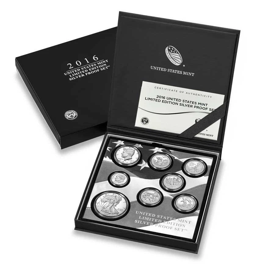 2016-S U.S. Mint Limited Edition Silver Proof Set - Image 1 of 1