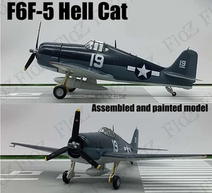 Segunda Guerra Mundial EE. UU. F6F para Hellcat VF-6 USS intrépido 1944 1/72 acabado para modelo Easy - Imagen 1 de 3