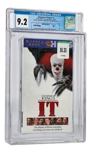 Sealed Stephen King’s IT VHS Complete In Box CGC Graded 9.2 A+ RARE (1998) NEW - Picture 1 of 6