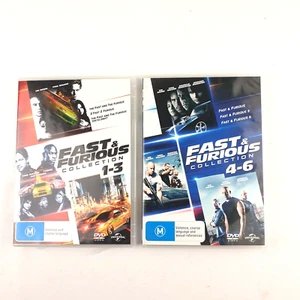 Fast & Furious Collection 1 to 6 DVDs - Picture 1 of 3