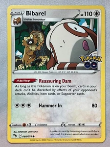 Pokemon Pokemon GO Bibarel 060/078 NM/M - Picture 1 of 1