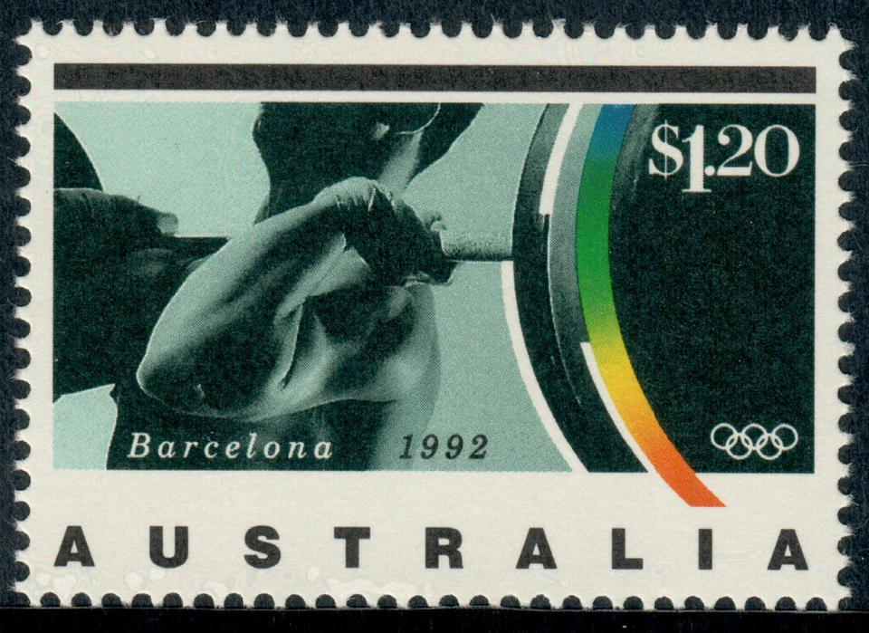 Austrália - 1992 - Jogos Olímpicos e Paralímpicos - US$ 1,20 - #3941 - Imagem 1 de 1