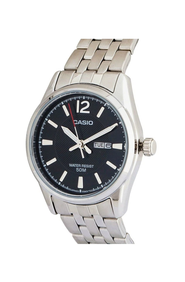 Orologio Donna CASIO LTP-1335D-1AVDF Bracciale Acciaio Nero Classico Vintage - Immagine 1 di 1