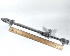BSA Ball Screw linear actuator w/ flex shaft coupling, end bearings - Picture 1 of 5