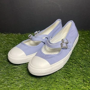 CONVERSE Chuck Taylor All Star Dainty Mary Jane Shoes A11554F Size 7 Lilac Egret - Picture 1 of 10