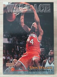 1996-97 N40 Score Board Auto Basketball Rookies RC John Wallace #8
